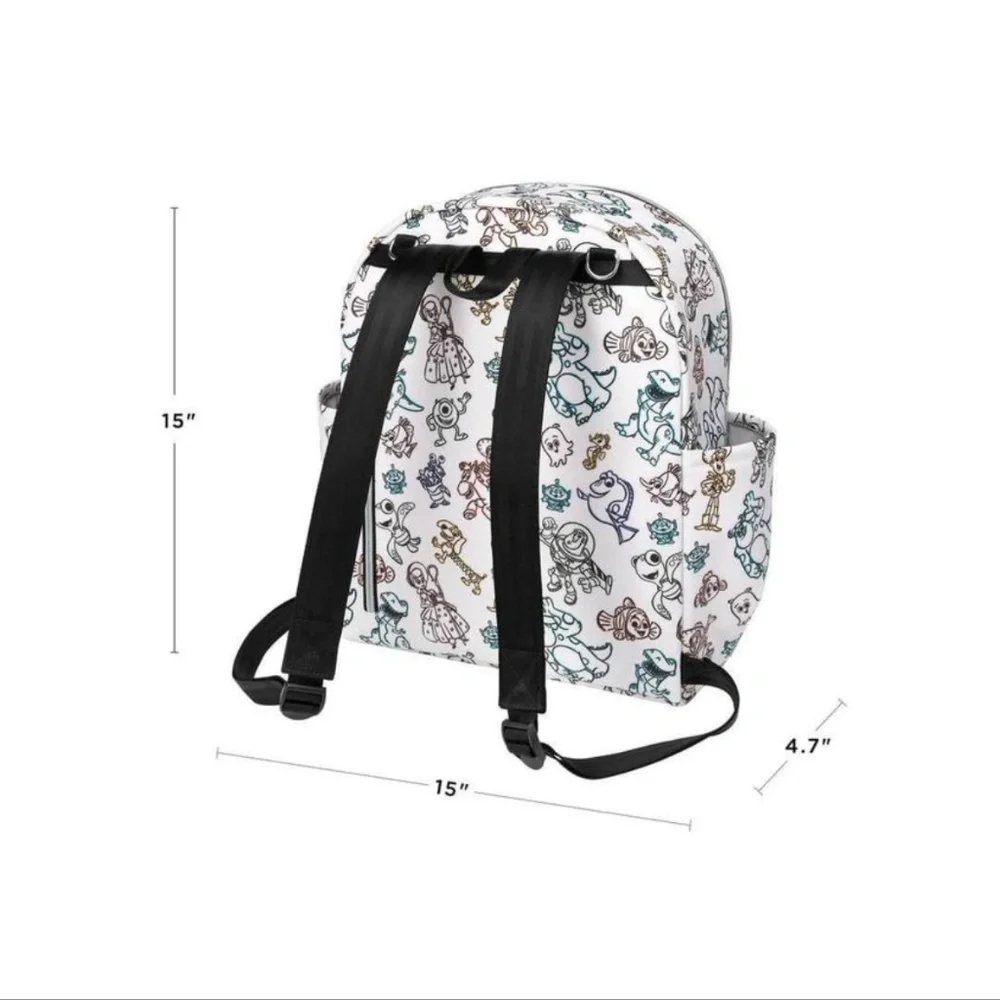 Petunia Pickle Bottom Cream and Black Baby Bag - Picture 5 of 5